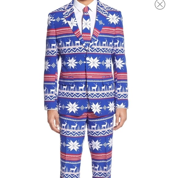 NEW OppoSuits The Rudolph Suit Men's 42 - Picture 1 of 11